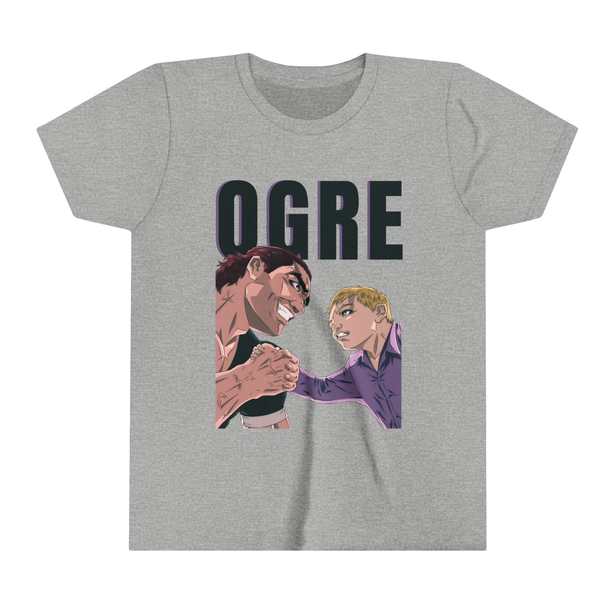 Youth Father Son Face Off OGRE Tee - Gray