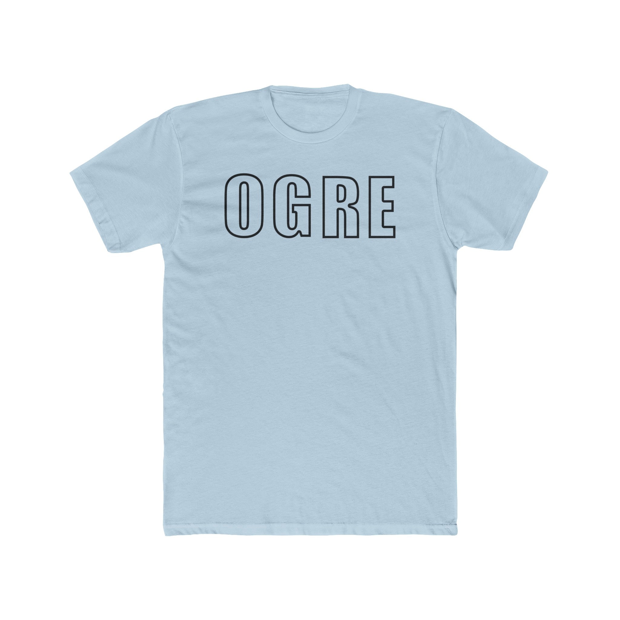 Big Logo OGRE Tee - Light Blue