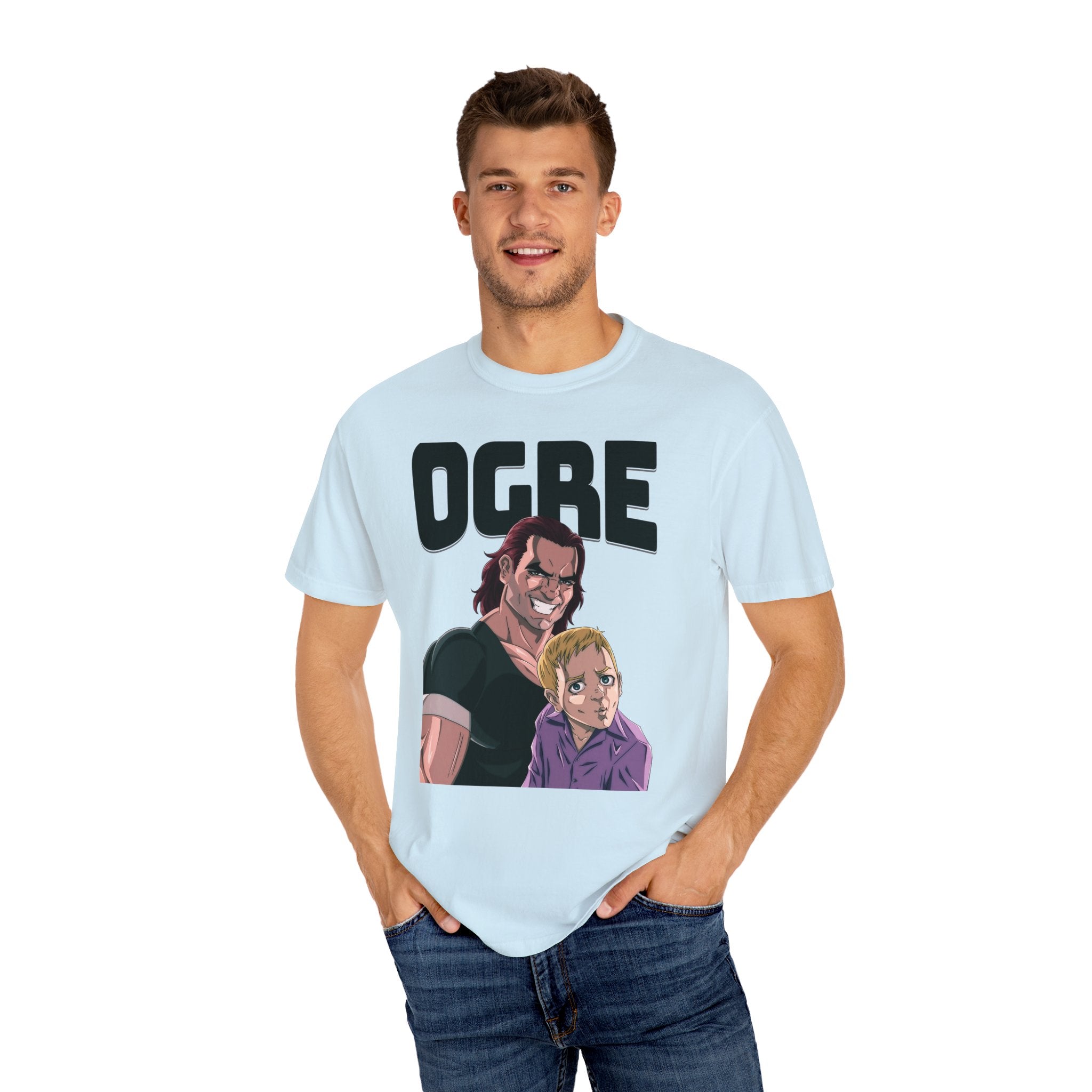 Ogre Dad and Son Tee LB