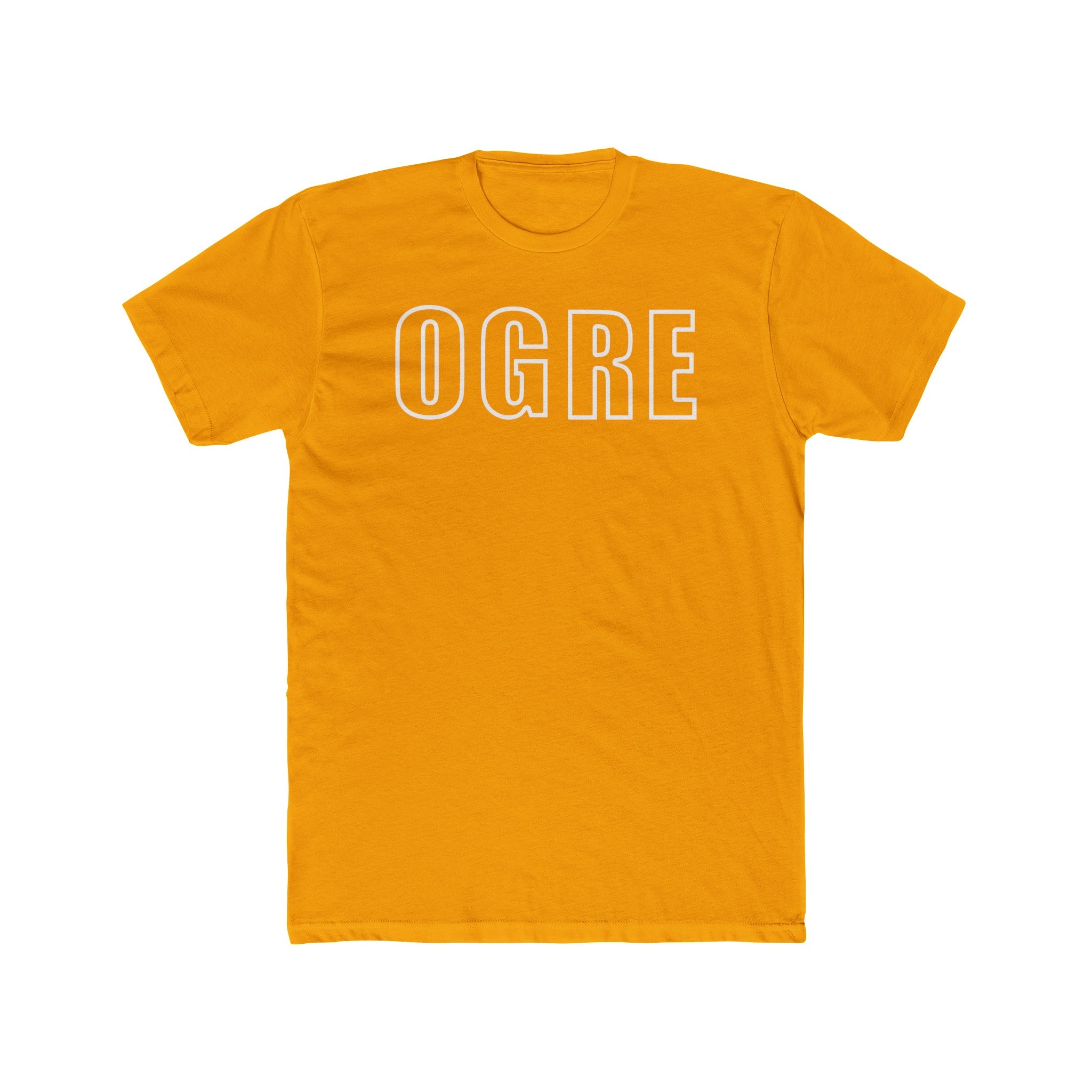 Big Logo OGRE Tee - Solid Gold