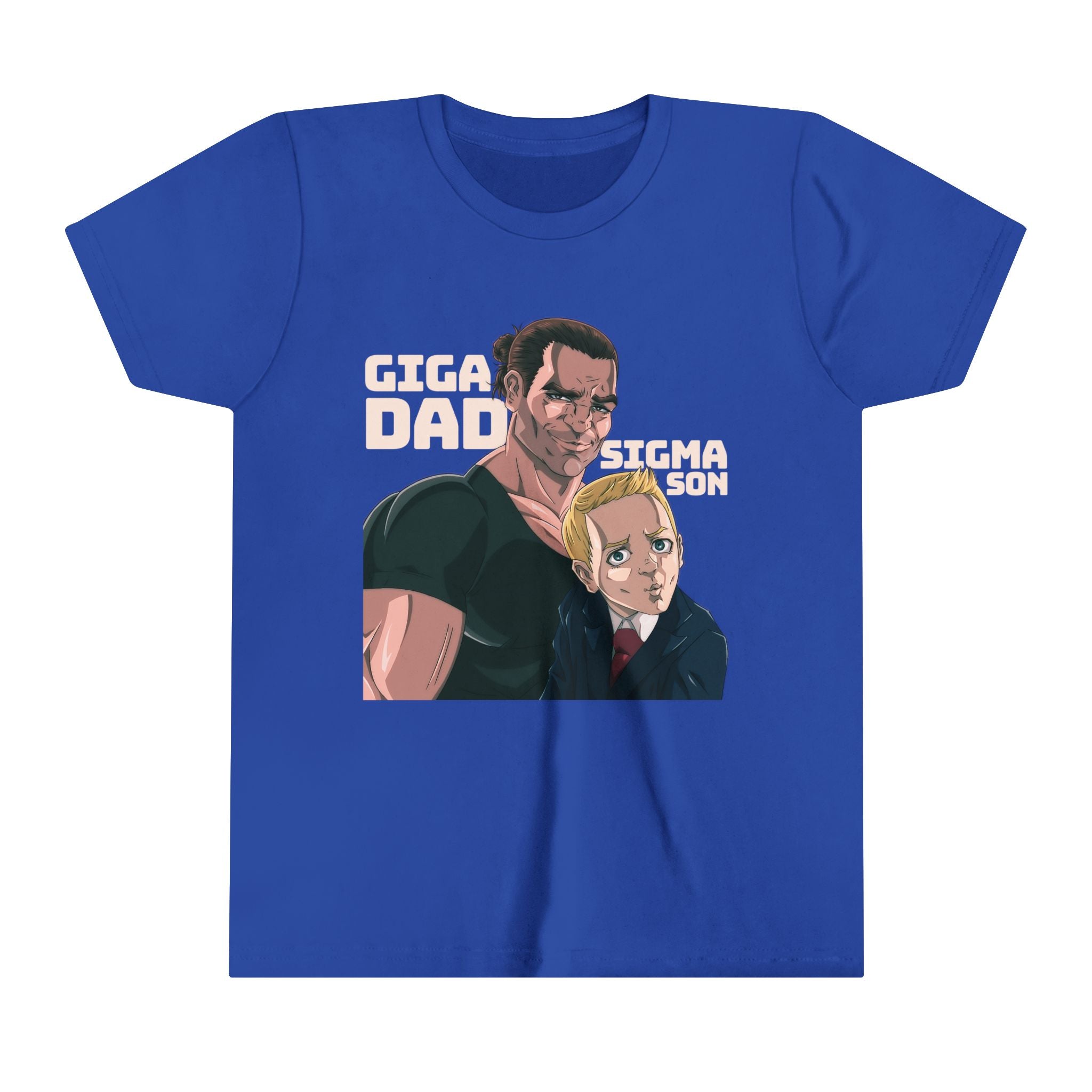 Youth Giga Dad Sigma Son OGRE Tee - Blue